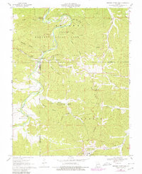 Meramec State Park 1969 topographic map preview