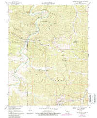 Meramec State Park 1969 topographic map preview