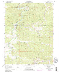 Meramec State Park 1969 topographic map preview