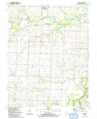 Metz 1991 topographic map thumbnail