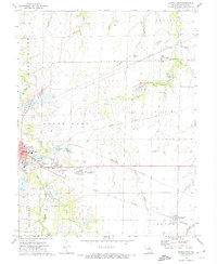 Mexico East 1972 topographic map thumbnail