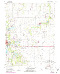 Mexico East 1972 topographic map thumbnail