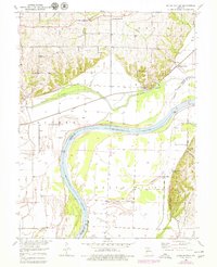 Miami Station 1951 topographic map thumbnail