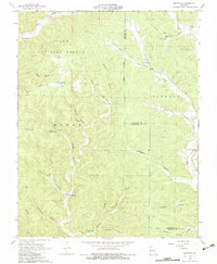 Midridge 1966 topographic map thumbnail