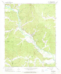 Mill Spring 1968 topographic map thumbnail