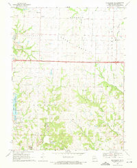 Millersburg NE 1969 topographic map thumbnail