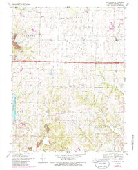 Millersburg NE 1969 topographic map thumbnail