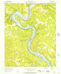 Mincy 1956 topographic map thumbnail