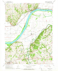 Missouri City 1965 topographic map thumbnail