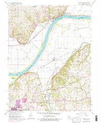 Missouri City 1965 topographic map thumbnail