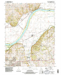 Missouri City 1990 topographic map thumbnail
