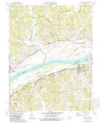 Mokane East 1975 topographic map thumbnail