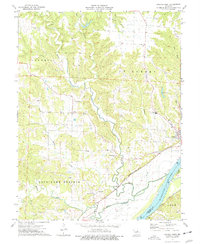 Mokane West 1975 topographic map thumbnail