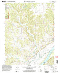 Mokane West 2000 topographic map thumbnail