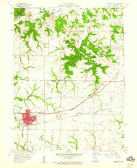 Monroe City 1959 topographic map thumbnail