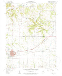Monroe City 1959 topographic map thumbnail