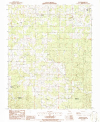 Montier 1986 topographic map thumbnail