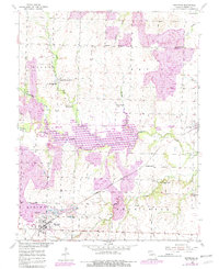Montrose 1953 topographic map thumbnail
