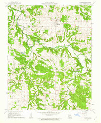 Morrisville 1961 topographic map thumbnail