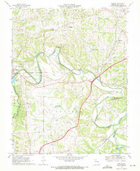 Moselle 1969 topographic map thumbnail