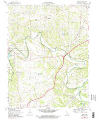 Moselle 1969 topographic map thumbnail