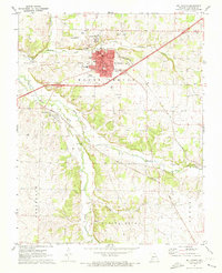 Mount Vernon 1971 topographic map thumbnail