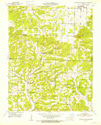 Mountain Grove South 1951 topographic map thumbnail