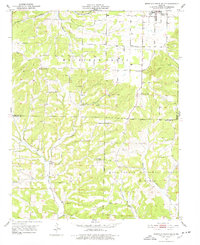 Mountain Grove South 1951 topographic map thumbnail