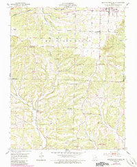 Mountain Grove South 1951 topographic map thumbnail