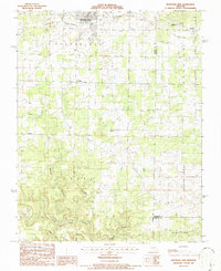 Mountain View 1986 topographic map thumbnail