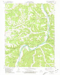 Nagogami Lodge 1980 topographic map thumbnail