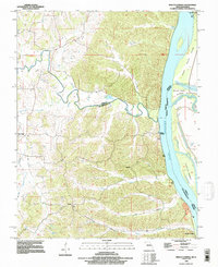 Neelys Landing 1993 topographic map thumbnail