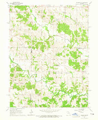 Nelsonville 1964 topographic map thumbnail