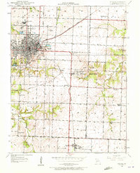 Nevada 1933 topographic map thumbnail