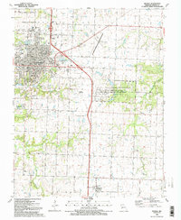 Nevada 1991 topographic map thumbnail