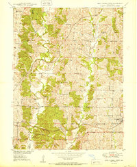 New Cambria West 1950 topographic map thumbnail