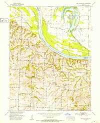 New Frankfort 1951 topographic map thumbnail