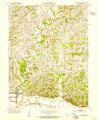 New Franklin 1952 topographic map thumbnail