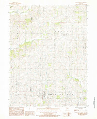 New Hampton 1984 topographic map thumbnail