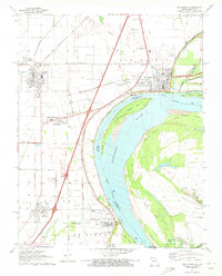 New Madrid 1971 topographic map thumbnail