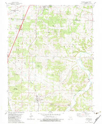 Niangua 1982 topographic map thumbnail