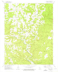 Nichols Knob 1973 topographic map thumbnail