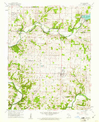 Nixa 1960 topographic map thumbnail