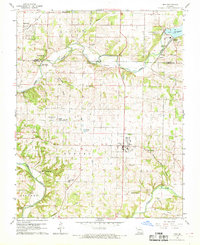 Nixa 1960 topographic map thumbnail