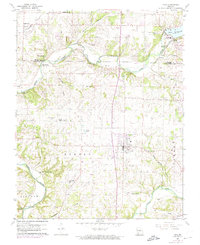 Nixa 1960 topographic map thumbnail