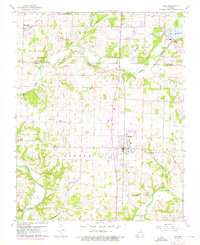 Nixa 1960 topographic map thumbnail