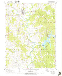 Novinger 1979 topographic map preview