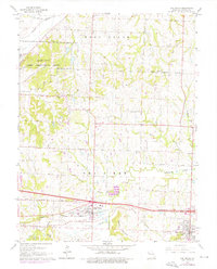 Oak Grove 1965 topographic map thumbnail