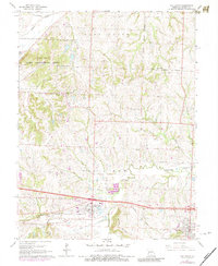 Oak Grove 1965 topographic map thumbnail