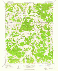 Oak Hill 1948 topographic map thumbnail